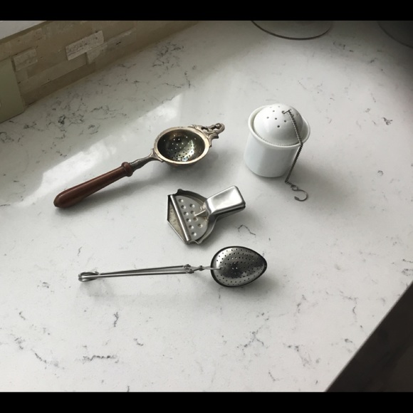 4 Vintage Antique Tea Things - Picture 12 of 14